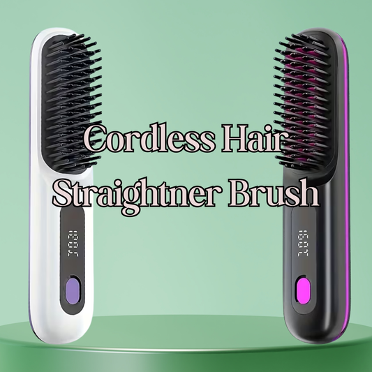 Cordless Hair Straightener Brush